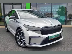 Silver Used 2023 Skoda Enyaq iV SportlinePlus SUV | £33,480 (Fair price)