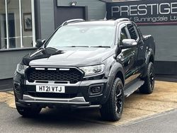 Shadow black metallic with wildtrak half leather Used 2021 Ford Ranger Wildtrack Pickup | £22,950 (A bit pricey)