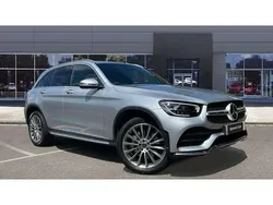 Silver Used 2022 Mercedes GLC300e AMG Line Premium SUV | £35,161 (Good price)