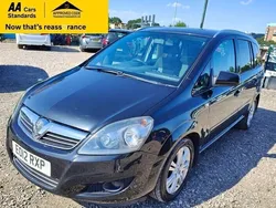 Black Used 2012 Vauxhall Zafira Excite MPV | £1,980 (Good price)