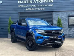 Bright blue New 2025 VW Amarok Black Edition Pickup | £52,500 (Fair price)