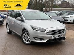 Silver Used 2018 Ford Focus Titanium Hatchback | £8,495 (Good price)