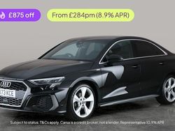 Black Used 2023 Audi A3 S-Line Sedan | £21,918 (Good price)