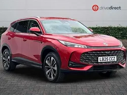 Metallic farringdon red Used 2024 MG HS Trophy SUV | £22,750 (Expensive)