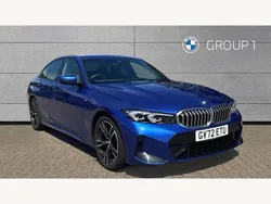 Blue Used 2022 BMW 320 M Sport Sedan | £28,295 (Fair price)