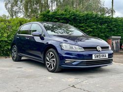 Blue Used 2019 VW Golf VII Match Hatchback | £9,995 (Fair price)