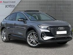 Grey Used 2023 Audi Q4 Sportback e-tron Advanced SUV | £34,608 (Good price)