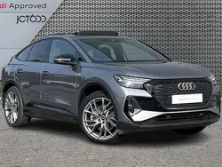 Grey Used 2023 Audi Q4 Sportback e-tron Advanced SUV | £34,893 (Good price)