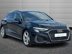 Black Used 2023 Audi A3 S-Line Hatchback | £24,250 (Fair price)