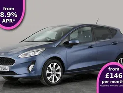 Blue Used 2019 Ford Fiesta Trend Hatchback | £10,281 (Fair price)