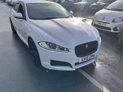 White Used 2015 Jaguar XF R-Sport Sedan | £9,995 (Fair price)