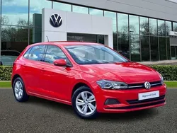 Red Used 2018 VW Polo SE Hatchback | £10,491 (Fair price)