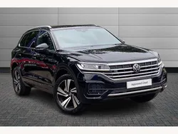 Black Used 2022 VW Touareg R-line SUV | £41,295 (Fair price)