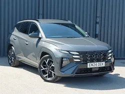 Grey Used 2024 Hyundai Tucson N Line SUV | £26,998 (Fair price)