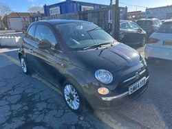 Black Used 2014 Fiat 500 Lounge Hatchback | £4,495 (Good price)