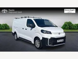 White Used 2024 Toyota Proace Van | £21,895 (Expensive)