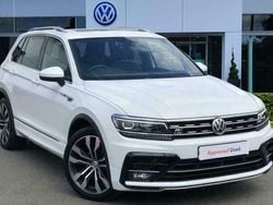 White Used 2019 VW Tiguan R-line SUV | £22,480 (Fair price)