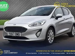 Silver Used 2017 Ford Fiesta Titanium Hatchback | £8,995 (Fair price)