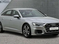 Silver Used 2024 Audi A6 S-Line Sedan | £38,250 (Expensive)