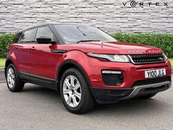 Red Used 2016 Land Rover Range Rover evoque SE Estate | £7,500 (Fair price)