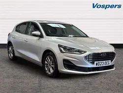 Silver Used 2023 Ford Focus Titanium Hatchback | £16,800 (Fair price)
