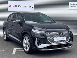 Black Used 2024 Audi Q4 e-tron S-Line SUV | £48,990 (Expensive)