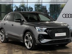 Grey Used 2024 Audi Q4 e-tron Black Edition SUV | £36,999 (Fair price)