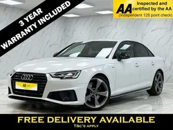 White Used 2019 Audi A4 Black Edition Sedan | £15,995 (Fair price)