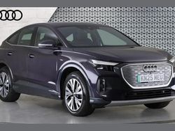 Other Used 2025 Audi Q4 Sportback e-tron Sport SUV | £32,990