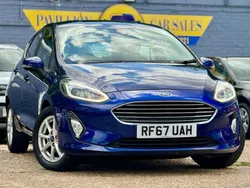 Blue Used 2018 Ford Fiesta Zetec Hatchback | £7,595 (Good price)