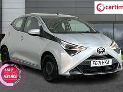 Silver Used 2021 Toyota Aygo X-play Hatchback | £9,500 (Fair price)