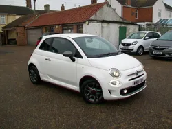 White Used 2019 Fiat 500 S Hatchback | £6,995 (Fair price)