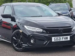 Black Used 2021 Honda Civic Sport Hatchback | £16,495 (Good price)