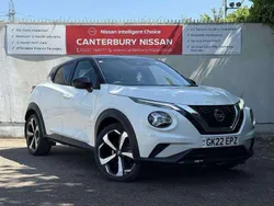 White Used 2022 Nissan Juke Tekna SUV | £14,499 (A bit pricey)