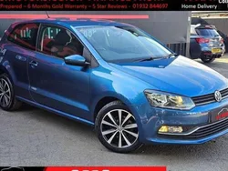 Blue Used 2016 VW Polo Match Hatchback | £10,499 (Fair price)