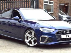 Blue Used 2020 Audi A4 S-Line Sedan | £11,850 (Expensive)