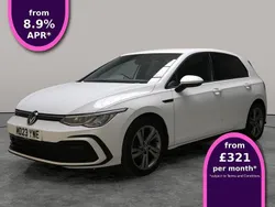 White Used 2023 VW Golf VIII R-line Hatchback | £22,404 (Fair price)
