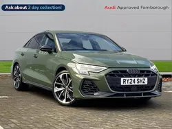 Green Used 2024 Audi S3 Black Edition Sedan | £41,845