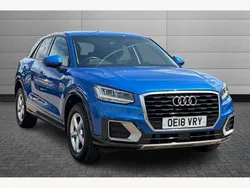 Blue Used 2018 Audi Q2 Design SUV | £13,350 (Fair price)