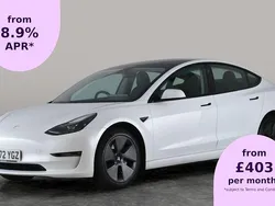 White Used 2022 Tesla Model 3 Long Range AWD Sedan | £25,192 (Expensive)