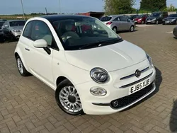 White Used 2016 Fiat 500 Lounge Hatchback | £4,299 (Fair price)