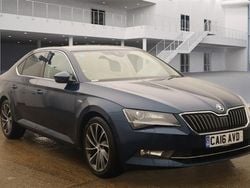 Blue Used 2016 Skoda Superb LAURIN & KLEMENT Hatchback | £14,495 (Super price)