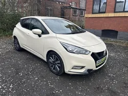 White Used 2019 Nissan Micra N-Connecta Hatchback | £9,395 (Fair price)