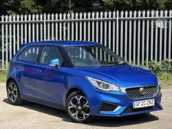Blue Used 2020 MG MG3 Exclusive Hatchback | £8,332 (Fair price)