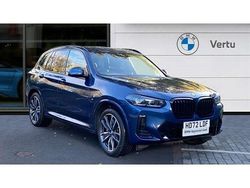 Blue Used 2022 BMW X3 M Sport SUV | £37,940 (Fair price)