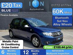 Blue Used 2015 Dacia Sandero Lauréate Hatchback | £4,995 (Fair price)