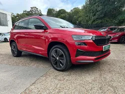 Red Used 2022 Skoda Karoq SportLine SUV | £23,960 (Fair price)