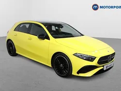 Yellow Used 2023 Mercedes A200 Exclusive Hatchback | £25,999 (Expensive)