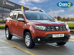 Orange Used 2022 Dacia Duster Comfort SUV | £12,994 (Fair price)