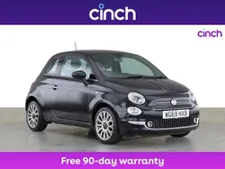 Black Used 2020 Fiat 500 Star Hatchback | £8,499 (Expensive)